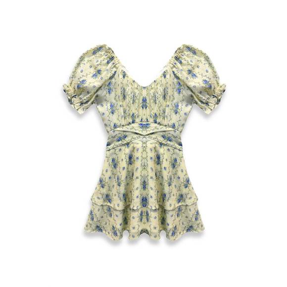 Katie J NYC Girls Pink Ditsy Floral Delilah Dress main image 1
